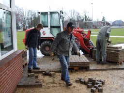 Anbau am Sportplatz 2009