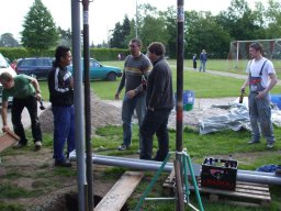 Anbau am Sportplatz 2009
