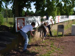 Anbau am Sportplatz 2009