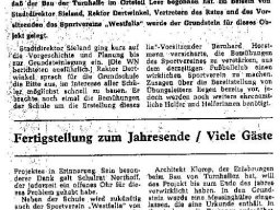 Die Turnhalle 1975